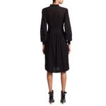 Isabel Marant Etoile Odea Fit & Flare Black Long Sleeve Knee Length Dress NWT Photo 1