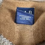 Gap Vintage  2002 Y2K Camel Cognac Tan Brown Sherpa lined jacket size XS Photo 12