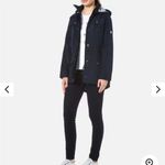 Barbour  Trevose Hooded Rain Waterproof Jacket in Navy Blue Size 8 Photo 2