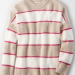 American Eagle Outfitters Women’s Oversized Striped Sweater Size Medium NWOT Photo 2