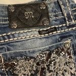 Miss Me Denim Intricate Embellishments Embroidered Womens Size 30 Straight Boot Photo 5
