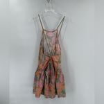 Free People NEW  RAINFOREST COMBO DESERTED ISLAND SUMMER MINI DRESS small Photo 3