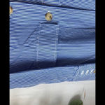 J.Crew Blue White Striped Classic Blazer Size 6 Photo 1