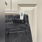 ANINE BING  High Rise Ripped Gray Jeans Photo 3