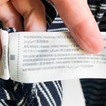 Hollister Must have collection Navy Striped Waffle Knit Hoodie Photo 10