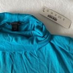 J.Crew Tropical Blue Tissue Turtleneck Photo 3