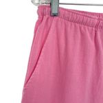 Jane Ashley Pink Cotton Drawstring Capri Pedal Pusher Pants Photo 5