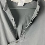 LOTUS EATERS Gray Long Sleeves Asymmetrical Hem The Emerald Tunic, Size Small Photo 6