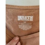 Duluth Trading Co Tank Top Womens Sz XS Brown Sleeveless Soft Active Cotton Blue Photo 1