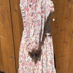 Supernatural by Secret Mission Floral Mini Dress Size S Small Boho Dress Ruffles Multiple Photo 2