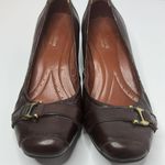 Naturalizer Brown Leather Shoes Size 8.5 Photo 0