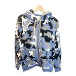 Thumb United Women’s Jamie Hoodie Large Zip Up Blue Camo Style T Photo 3