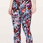 Lululemon Speed Up Crop *21" Lush Lillies Multi Photo 0