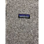 Patagonia  Better Sweater Women Sz S Beige/Gray 1/4 Zip Fleece‎ Jacket Pullover Photo 2