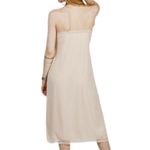 Band of Gypsies NWT Band of the Free Ivory Midi Swiss Dot Slip Dress Women’s Size Large Photo 1