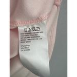 Soft & Cozy Loungewear Long Sleeve Top S Light Pink Cotton Blend White Photo 3