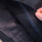 KGR Navy Merino Wool Pencil Skirt Size 8 Blue Photo 3