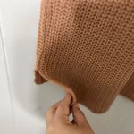 Moral Fiber Women Knit Sweater Brown Dress Cold Shoulder Mock Neck Size M NWT Photo 8