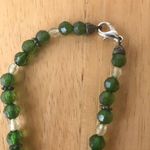 Green beaded Necklace Handmade Vintage One of Kind Photo 4