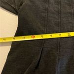 Pilcro  Box-Pleated Sweatshirt Anthropologie Black Long Sleeve Blouse Top XS Photo 4