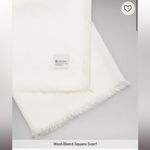 Lululemon  NWT Wool-Blend Square Scarf Photo 1