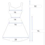 Loft Blue Silk Ruffle Neckline Tank Dress Photo 7