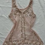 Wet Seal Vintage Pink silver & gold sequin bead Photo 0