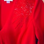 Calvin Klein Gorgeous long sleeve embellished red dress 🌹🌹🌹 Photo 2