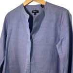 Theory  Orvinio 100% Cotton Tunic Blouse Photo 2