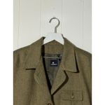 Liz Sport Jacket Herringbone Wool Blend Women’s Size 14 Photo 1