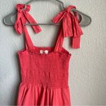 XIRENA Lori Coral Poplin Dress Pink Size XS Photo 5