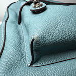 Coach 14468 Campus Leather Backpack Teal Authenticated Photo 5