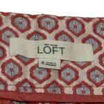 Loft girls Size 6 Chino Pink Embroidered Fabric The Riviera Shorts Photo 2