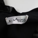 LA Soul Black‎ Velvet Burnout Floral Wrap Fairy Whimsigoth Goth Witchy Sheer OS Black Size undefined Photo 3