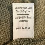 Marine layer Olive Green Lexi Rib Sleeveless Midi Dress Size L Photo 7