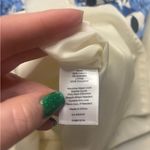 Talbots  Floral Blue White Sheath Dress Size 8 Medium Short Sleeve Cotton Classy Photo 5