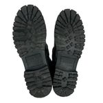 Ralph Lauren Lauren Zera Leather Lace Up Ankle Boots Black Buckle Womens Size 7B Photo 7