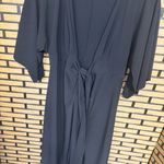 Athleta  Black Tie Front Cardigan Size Small Photo 3
