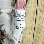 Siren Lily  Floral Blouse in Pink and Cream Photo 4