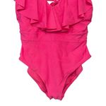 Trina Turk NWT Monaco Ruffle Over The Shoulder
One Piece Swimsuit, Sz 8 Photo 8