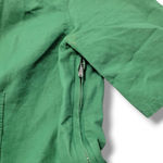 Gap Dress Size 4 Womens A-Line Dress Fit & Flare Dress Pleated Linen Blend Green Women's Dress Photo 4