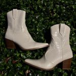 Coconuts by Matisse  | WOMENS Bambi Snake Pointed Toe Zippered Cowboy Booties Size 9 Photo 2