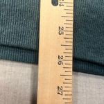 Top Stitch Morning Sun Bird Floral Embroidery Sweatshirt L Teal Cottagecore Green Size L Photo 5