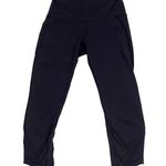 Lululemon Women’s Black Essential Rhythm Crop Leggings Tights Pants Photo 4