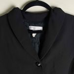 Maggy London Maggy London Retro Women's Black Modern Shawl Collar Blazer Jacket 4P Photo 3