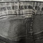 American Eagle  Strigid‎ Mom Jean Black Washed Size 4 Photo 5
