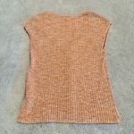 Madewell Ribbed Button-Down Shirt - Orange Marled Shaw Ribbed Photo 5