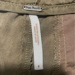 Free People Trouser Pants Women’s small Utility Cropped Joggers pleated academia Photo 2