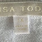 Lisa Todd Nino Bulldog Dog Sweater White Size 1X Photo 3