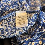 Lulus LULU’S Summer Vibes Blue Floral Print Off-the-Shoulder Crop Top | small Photo 8